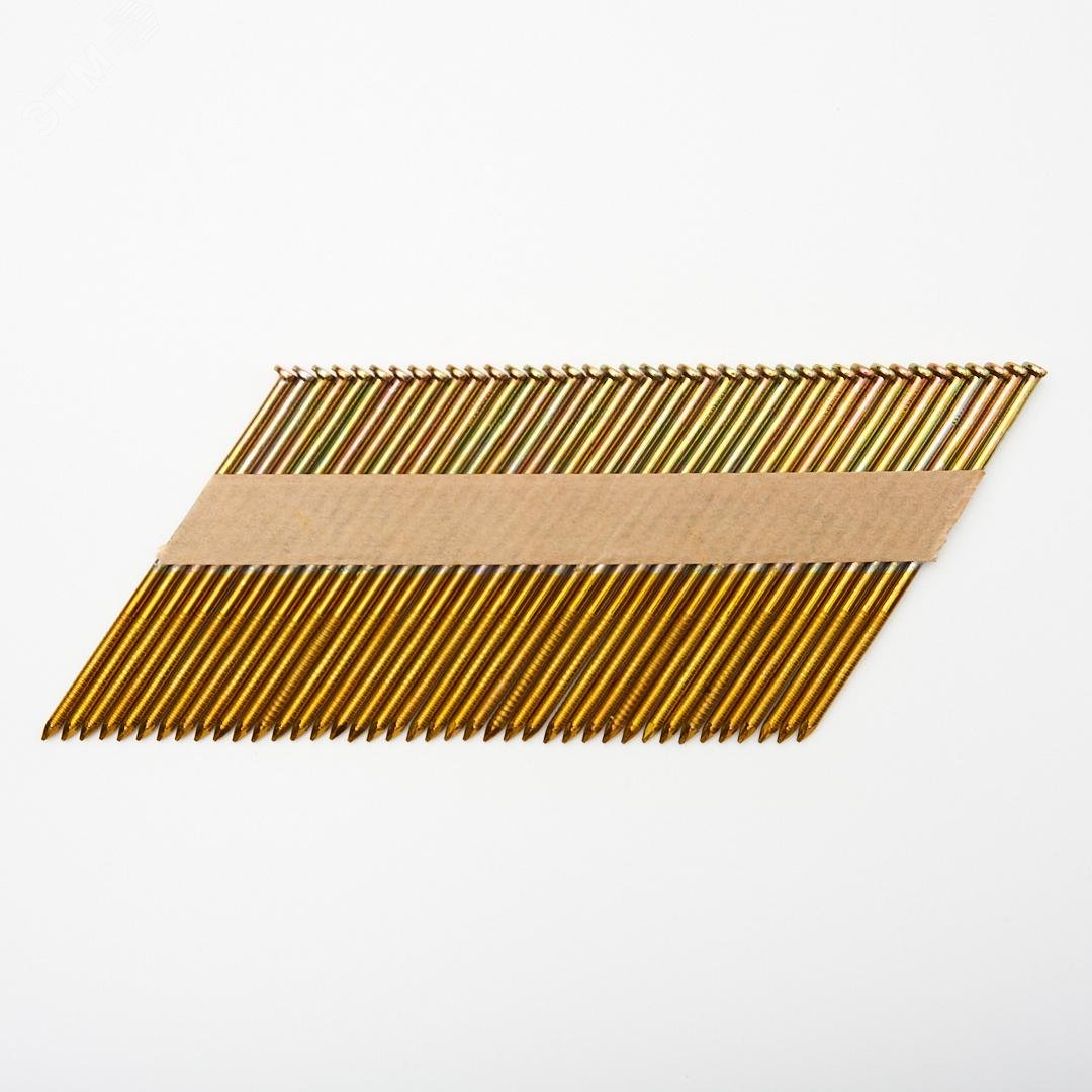 Изображение товара Реечные гвозди по дереву тип D34 (3х75, RIEG гальв. кольц. накат., 2000 шт/уп) FEDAST (упак)