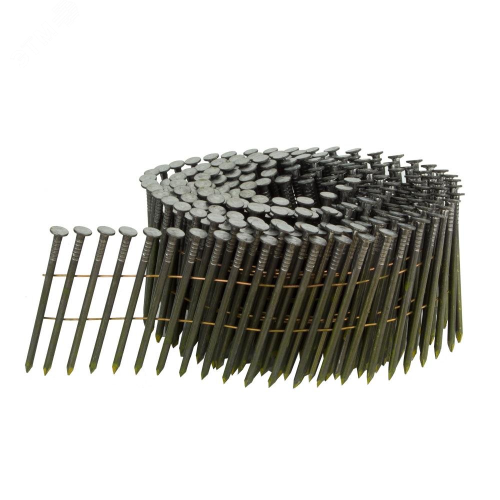 Изображение товара Барабанные гвозди по дереву тип CNW 25/60 BKSm (гладк., 7200шт/уп) (шт)