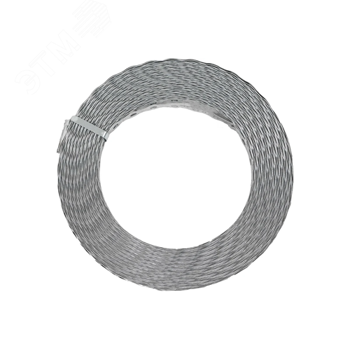 Монтажная лента текстильная 50 м цвет: черный - фото 2