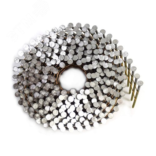 Барабанные гвозди по дереву тип CNW 31/60 BKRi (кольц. накат., 4800 шт/уп) - фото 2