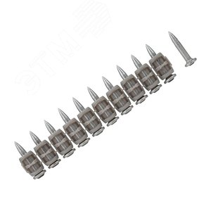 Гвозди 3.0x17 мм с кованым наконечником для аккумуляторного пистолета BX3 (1000 шт/уп) - фото 2