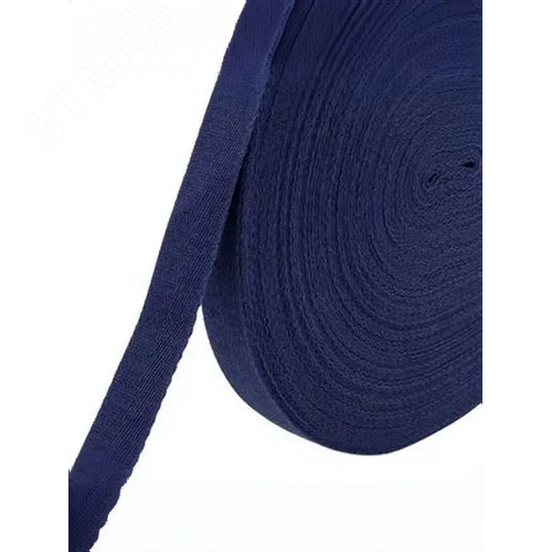 Монтажная лента текстильная 50 м цвет: красный - фото 2