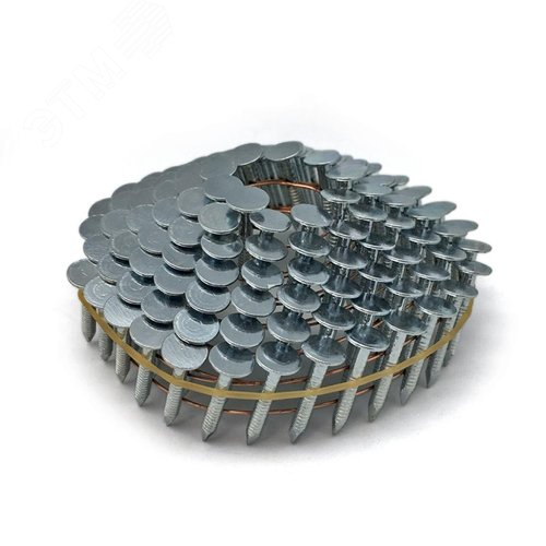 Гвозди кровельные для монтажа гибкой черепицы CRN (38 мм, кольц.накатка ,3600 шт/уп) - фото 1