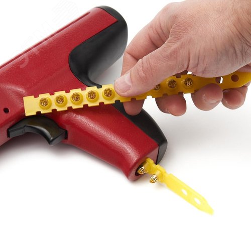 Монтаж. патрон в кассете К-4 для порох. монтаж. пистолетов (кал. 6,8х11 мм, желт., 100 шт/уп) FEDAST - фото 3