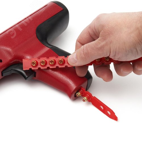 Монтаж. патрон в кассете К-5 для порох. монтаж пистолетов (кал. 6,8х11 мм, красн., 100 шт/уп) FEDAST - фото 3