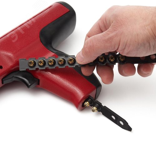 Монтаж. патрон в кассете К-6 для порох. монтаж. пистолетов (кал. 6,8х11 мм, черн., 100 шт/уп) FEDAST - фото 3