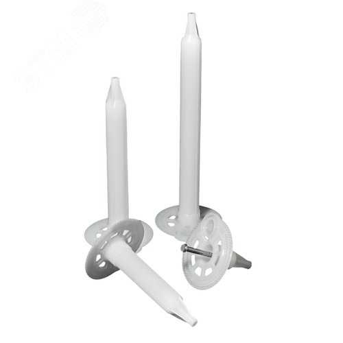 Тарельчатый дюбель гриб 50 мм с крышкой и гвоздем для бетона и кирпича IN50-62 (200 шт/уп) FEDAST - фото 5