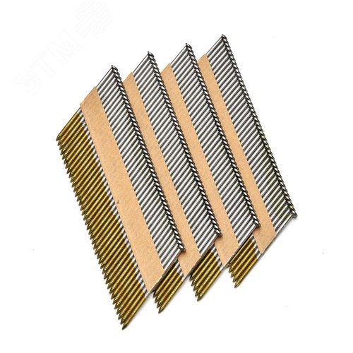 Реечные гвозди по дереву тип D34 (2,8х50, RIBrt кольц.накат., 3000 шт/уп) FEDAST - фото 2