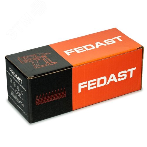 Гвозди 3.0*22 мм для монтажного пистолета с кованым наконечником FEDAST - фото 4