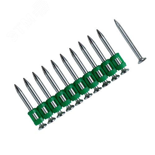 Гвозди 3.0x25 мм усиленные для монтажного пистолета (1000 шт/уп) без газового баллона - фото 3