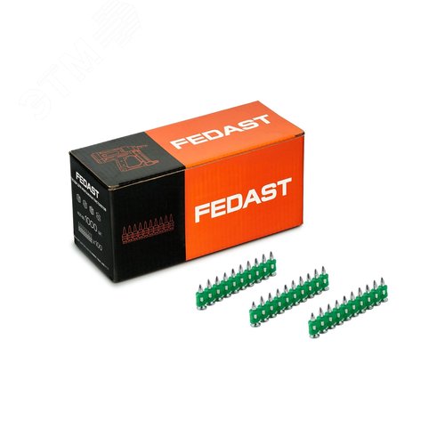 Гвозди 3.0x32 мм усиленные для монтажного пистолета (1000 шт/уп) без газового баллона - фото 1