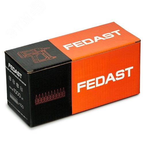 Гвозди 3.0x38 мм усиленные для монтажного пистолета (1000 шт/уп) без газового баллона - фото 4