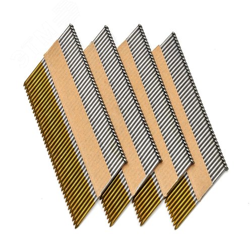 Реечные гвозди по дереву тип D34 (3,05х75 RIBrt кольц.накат. 2000 шт/уп) - фото 2