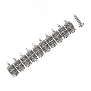 Гвозди по бетону для аккумуляторного пистолета BX3 (14 мм, кованые, 1000 шт/уп) - фото 2