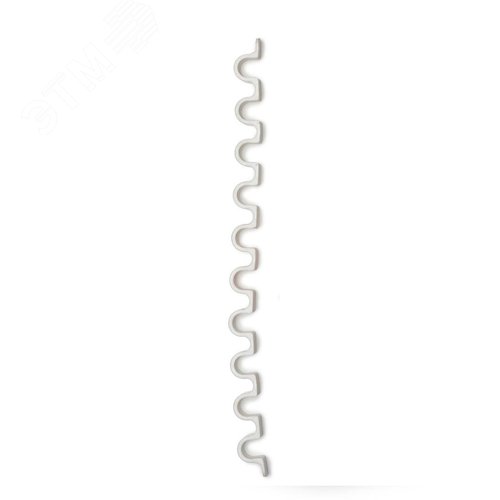 Гребенка из скоб для сантехнических труб для монтажных пистолетов (16 мм, белый, 10 мест, 10 шт/уп) - фото 2