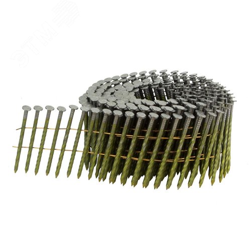 Барабанные гвозди по дереву CNW (25/40 мм BKSCH винт.накат., 10800 шт/уп) - фото 1