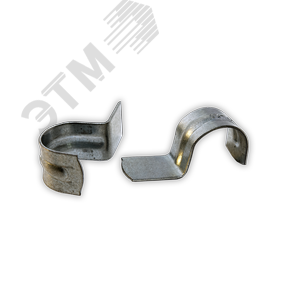 Изображение товара Скоба металлическая однолапковая СМО для монтажных пистолетов (25-26 мм, 100 шт/уп) (упак)