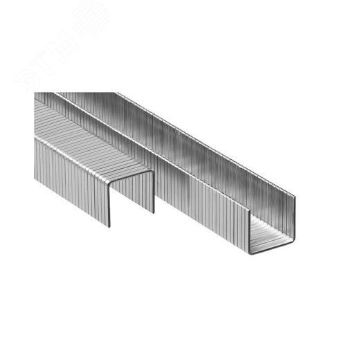 Скоба обивочная тип 53F для пневмо пистолета HYBEST (10 мм, тип D/056/20ga, 5000 шт/уп) - фото 2