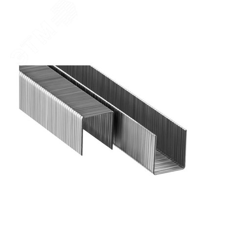 Скоба обивочная тип 53F для пневмо пистолета HYBEST (13 мм, тип D/056/20ga, 5000 шт/уп) - фото 2