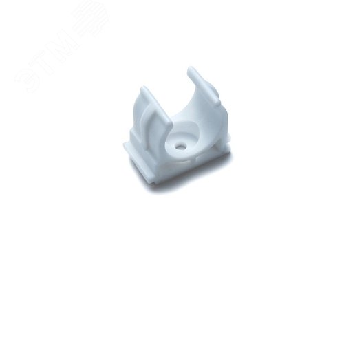 Изображение товара Крепеж-клипса Fedast для сантехнических труб для монтажных пистолетов (16 мм, белый, 100 шт/уп) (упак)