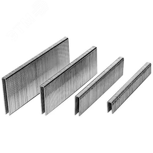 Изображение товара Скоба каркасная для сборки мебели тип 90 (25 мм, 18GA, E, KL6000 ,5000 шт/уп) (упак)