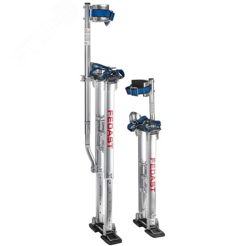 "Строительные ходули 24-40"" (61-101 см) FEDAST c широкими ремнями фиксации голени" - фото 1