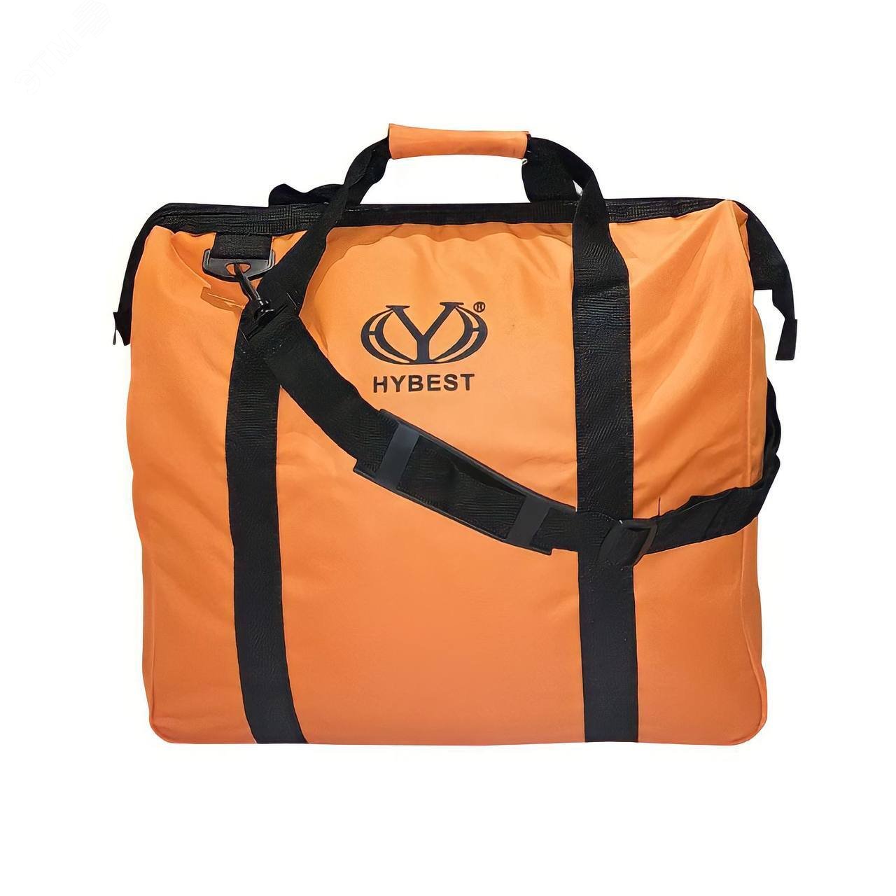 Изображение товара Сумка для инструмента HYBEST 40 л с ремнем, оранжевая, 5 секций