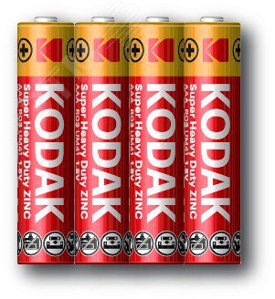 Изображение товара Батарейка R03-4S SUPER HEAVY DUTY Zinc [K3AHZ 4S] (40/200/57600) (шт)
