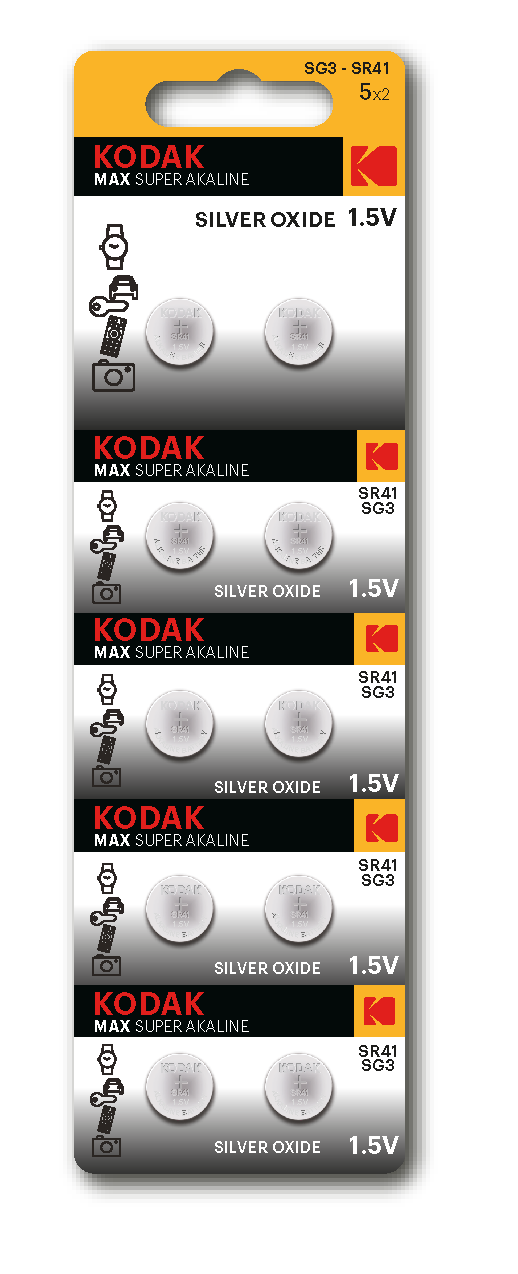 Батарейка SG3 (392) SR736, SR41 MAX Silver Oxid Button Cell (10/100/2000)