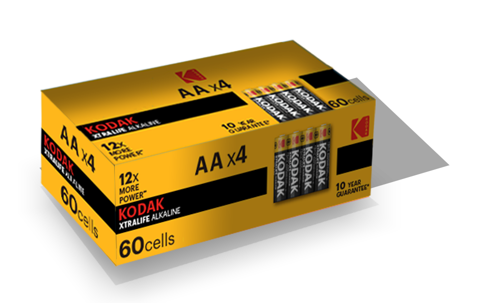 Батарейка LR6-4S XTRALIFE Alkaline [KAA-S4] (60/600/21600)