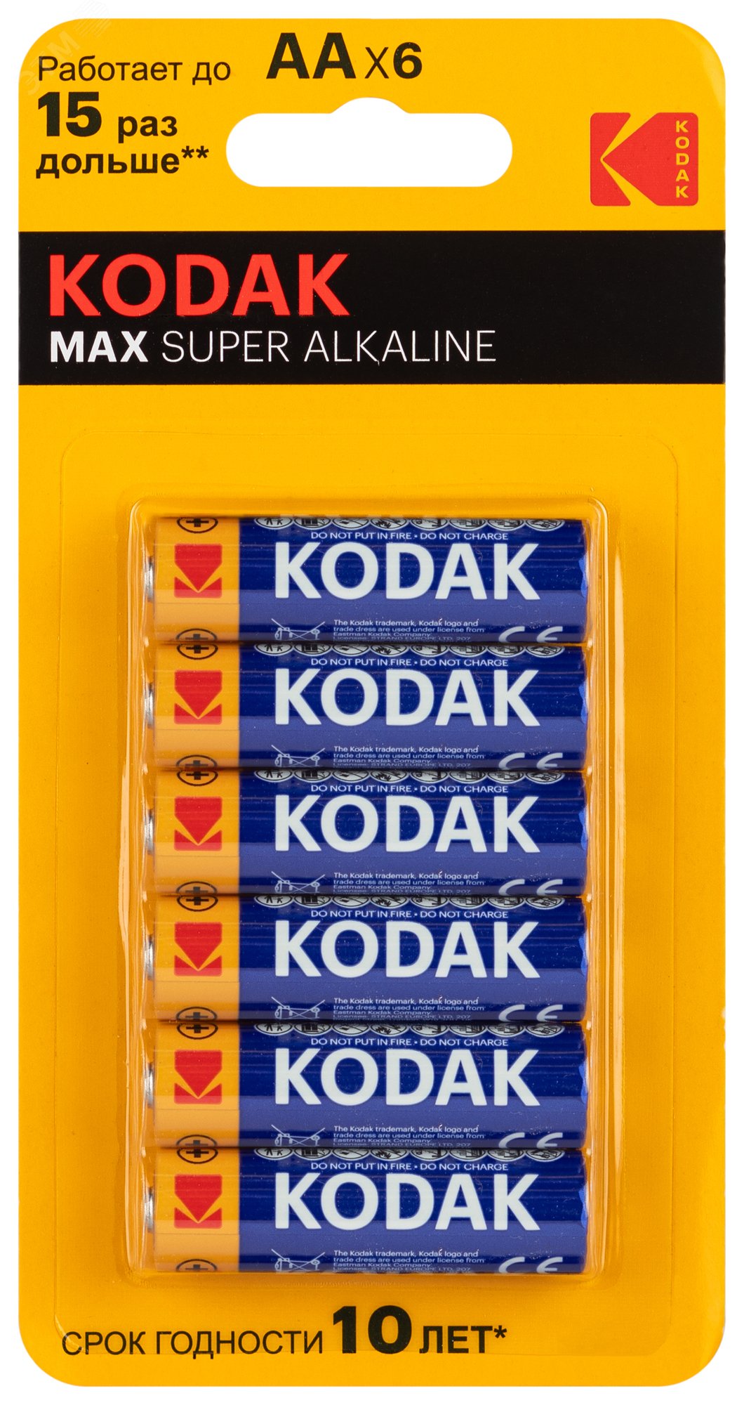 Изображение товара Батарейка LR6 4+2BL MAX SUPER Alkaline (шт)