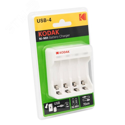Зарядное устройство для аккумуляторов C8002B USB [K4AA/AAA] (6/24/1200) - фото 4