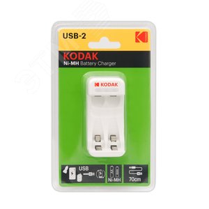 Зарядное устройство для аккумуляторов C8001B USB [K2AA/AAA] (6/24/1200)