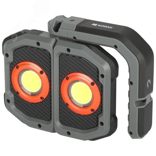 Фонарь светодиодный Kodak RA-1001 многофункциональный рабочий фонарь-прожектор 25W COB - фото 8