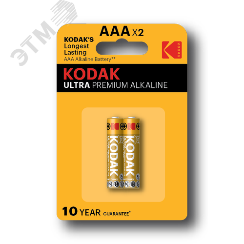 Изображение товара Батарейка LR03-2BL ULTRA PREMIUM Alkaline (шт)