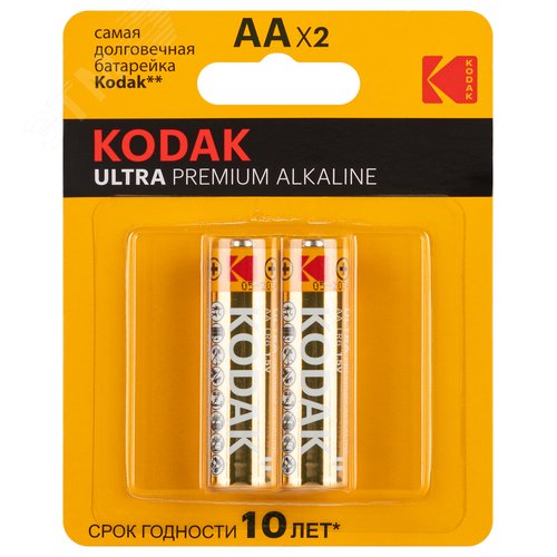 Изображение товара Батарейка LR6-2BL ULTRA PREMIUM Alkaline (шт)