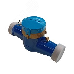 Счетчик холодной воды многоструйный Р 2' (Ду50), Qn=15м3/час, L=300мм, импульсный выход, вес импульса 10л/имп, пласт. регистр - фото 3