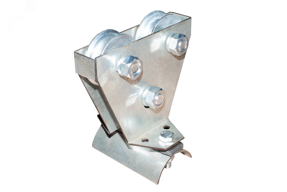 Тележка под трос ТТК-3-8 (3 ролика с подшипником, трос до 8 мм) артикул ...