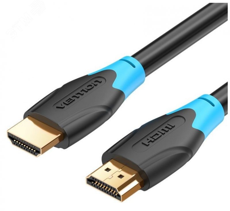 Кабель HDMI High speed v2.0 with Ethernet 19M на 19M, ПВХ, 2 м. AACBH Vention