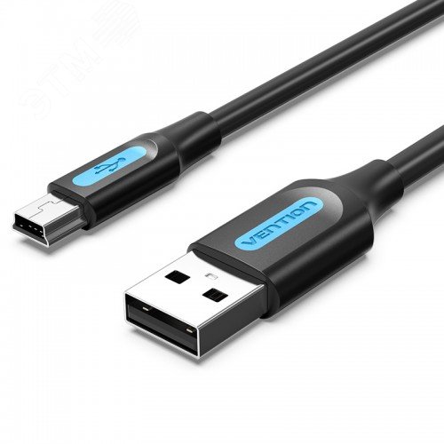 Кабель USB 2.0 AM на mini B 5pin, 2 м. COMBH Vention