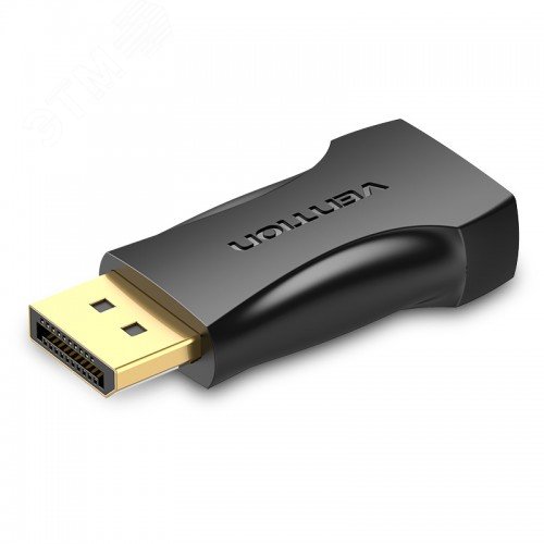 Изображение товара Адаптер переходник DisplayPort 20M на HDMI F 4K, контакты позолоченные (шт)
