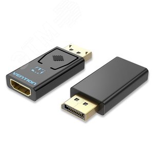 Адаптер переходник DisplayPort 20M на HDMI F 4K, контакты позолоченные