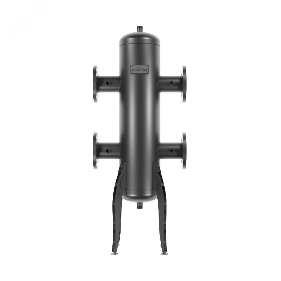 Изображение товара Стрелка гидравлическая GR-600-80 DN 80 фланцевое соединение до 600 кВт ст. 09Г2С (шт)