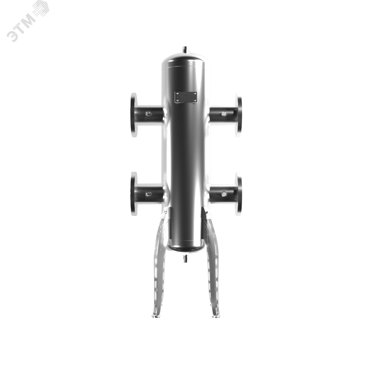 Изображение товара Стрелка гидравлическая GRSS-600-80 DN 80 фланцевое соединение до 600 кВт нержавеющая сталь (шт)