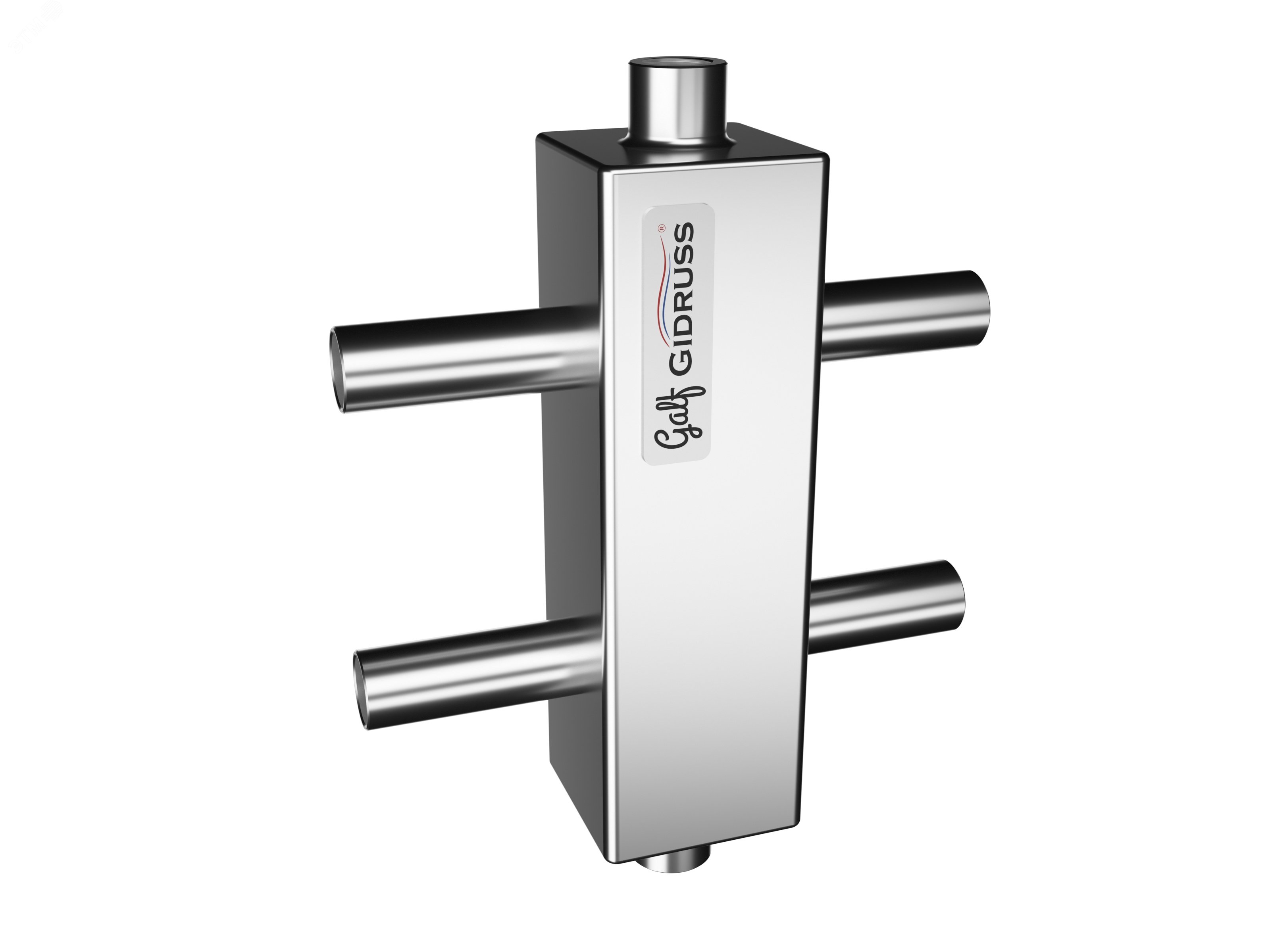 Изображение товара Стрелка гидравлическая GRSS-40-22PF под пресс фитинг нержавеющая сталь 22 мм до 40 кВт (шт)