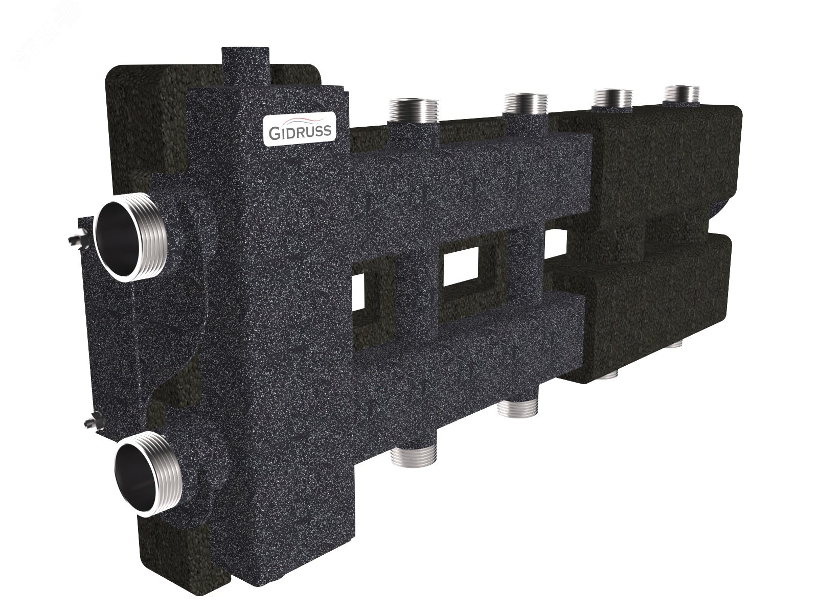 Изображение товара Гидрострелка BM-80-5DU.EPP с термоизоляцией и 5 контурами