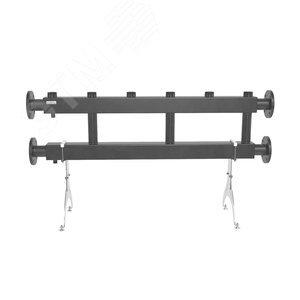 Изображение товара Коллектор модульный MK-400-3x50 на 3 контура G 2', 2 магистрали фланцевое подключение DN 65, до 400 кВт, ст 09Г2С (шт)