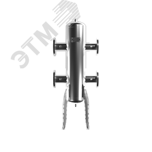 Изображение товара Стрелка гидравлическая GRSS-600-80 DN 80 фланцевое соединение до 600 кВт нержавеющая сталь (шт)