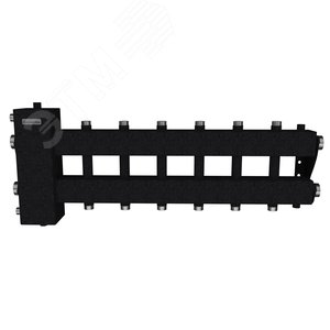 Изображение товара Коллектор с гидрострелкой BM-150-7DU на 6 контуров G 1', 1 боковой контур G 1 1/2'до 150 кВт ст. 09Г2С (шт)