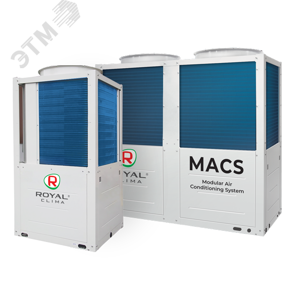 Воздухоохладитель водяной модульный MACS-С-70/MACS-O-M70H MACS-С-70 Royal Clima - превью 2